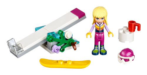 Acrobazie sullo snowboard — set LEGO 30402