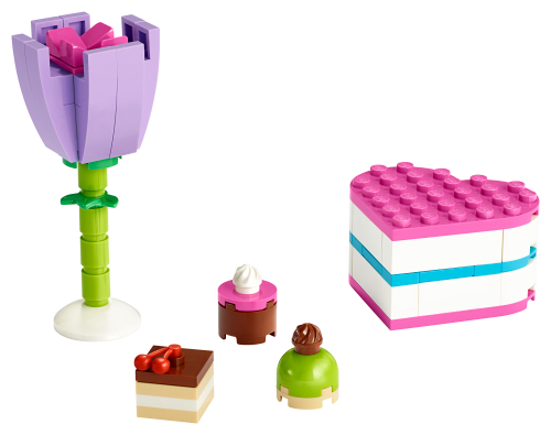Chocolate Box & Flower — LEGO set 30411