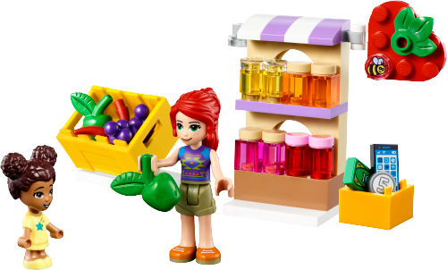 La bancarella del mercato — set LEGO 30416