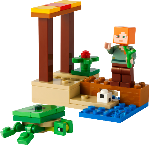 La spiaggia delle tartarughe — set LEGO 30432