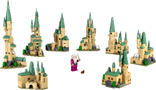 Costruisci il tuo castello di Hogwarts — set LEGO 30435