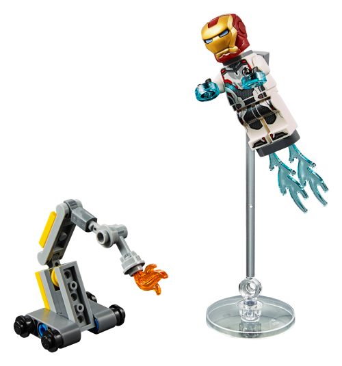Iron Man and Dum-E — LEGO set 30452