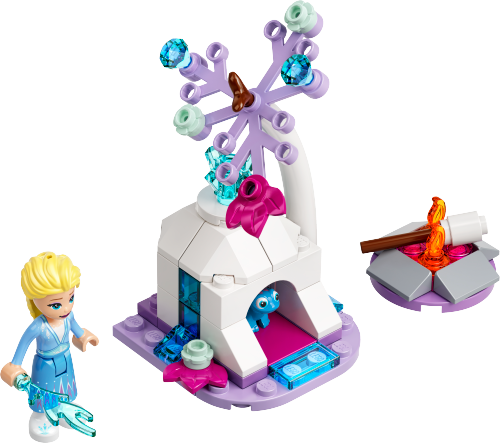 Campeggio nella foresta di Elsa e Bruni — set LEGO 30559