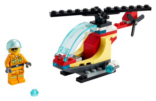 LEGO 30566 Helicóptero de Bomberos