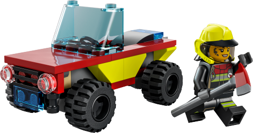Fire Patrol Vehicle — LEGO set 30585