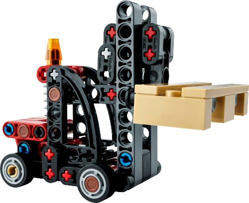 Carrello elevatore con pallet — set LEGO 30655