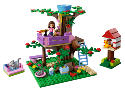 La casa sull'albero di Olivia — set LEGO 3065