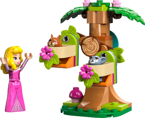 Il parco giochi nel bosco di Aurora — set LEGO 30671
