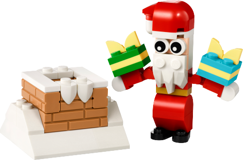 Divertimento natalizio con Babbo Natale — set LEGO 30692