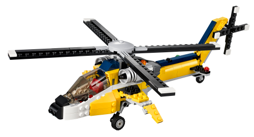 Bolidi gialli — set LEGO 31023