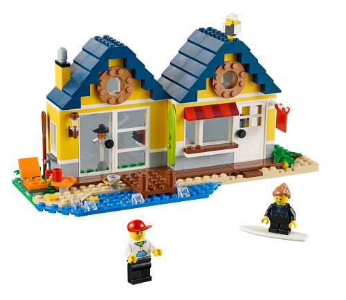 Cabina da spiaggia — set LEGO 31035