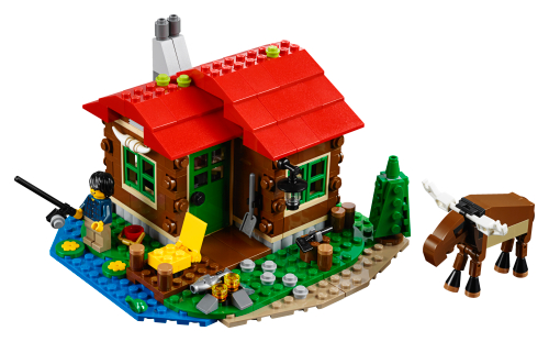 Set LEGO #31048 Cabaña junto al lago