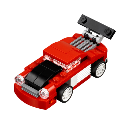 Bolide rosso — set LEGO 31055