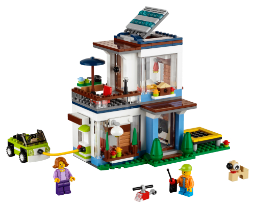 Casa moderna modulabile — set LEGO 31068