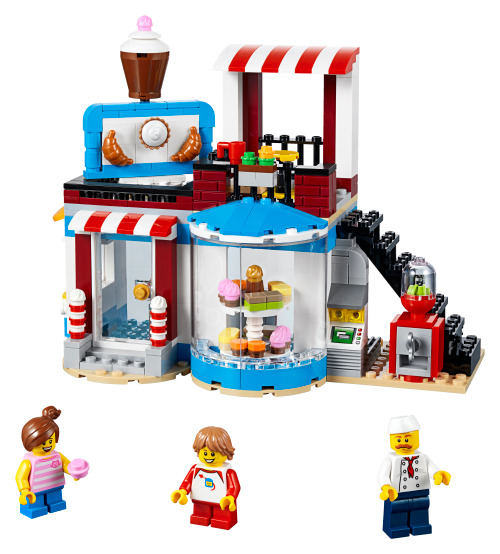 Set LEGO #31077 Pastelería modular