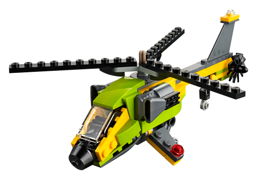 Avventura in elicottero — set LEGO 31092