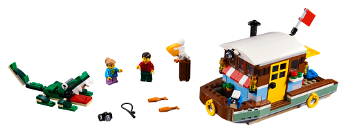 Casa galleggiante — set LEGO 31093