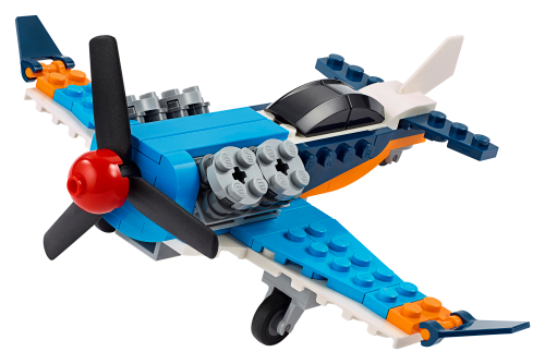 Observación no usado solicitud Avión de Hélice 31099 - LEGO® Creator - Instrucciones - Atención al cliente  - LEGO.com ES