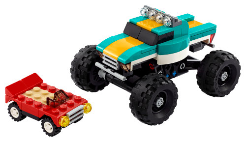 Læs undertrykkeren hundrede Monster Truck 31101 - LEGO® Creator - Building Instructions - Customer  Service - LEGO.com SG