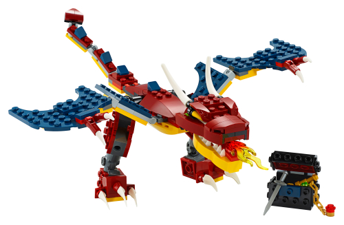 Fire Dragon 31102 - LEGO® Creator - Building Instructions 