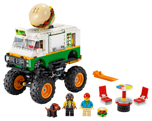 kanal forvrængning samfund Monster Burger Truck 31104 - LEGO® Creator - Building Instructions -  Customer Service - LEGO.com US