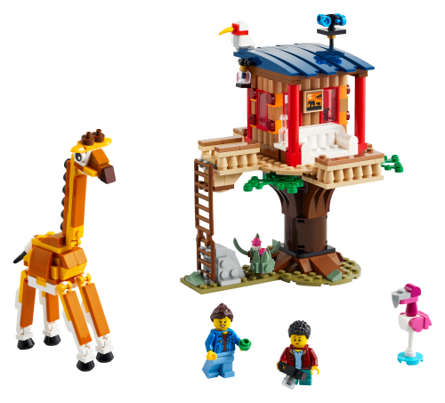 Safari Wildlife Tree House — LEGO set 31116