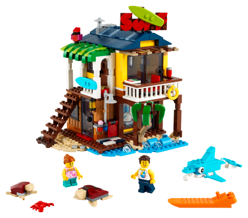 Surfer Beach House — LEGO set 31118