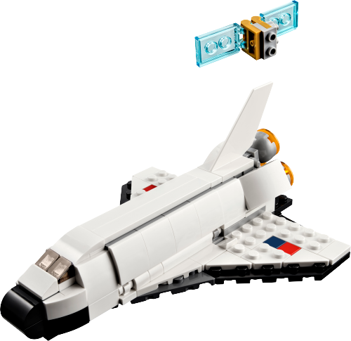 Arkæologiske mover Gå glip af Space Shuttle 31134 - LEGO® Creator - Building Instructions - Customer  Service - LEGO.com US