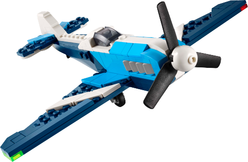 Velivolo: aereo da competizione — set LEGO 31160
