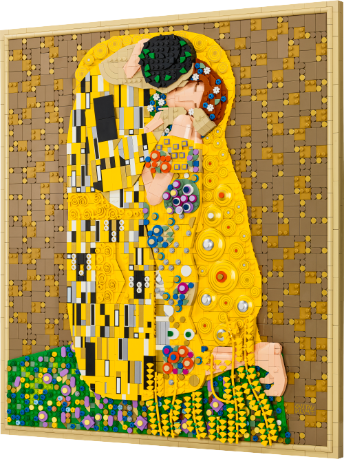 Caja de LEGO 31221 Gustav Klimt – Der Kuss