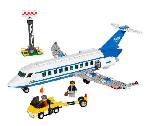 Passenger Plane — LEGO set 3181