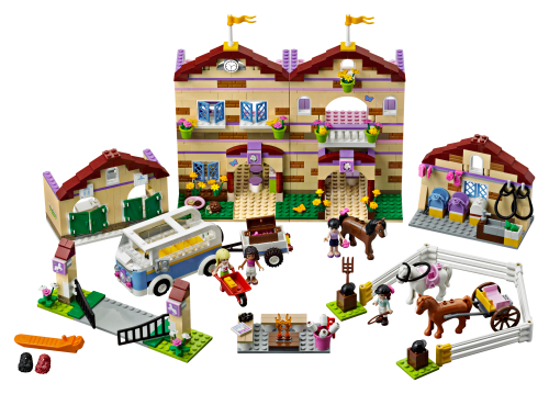Summer Riding Camp — LEGO set 3185