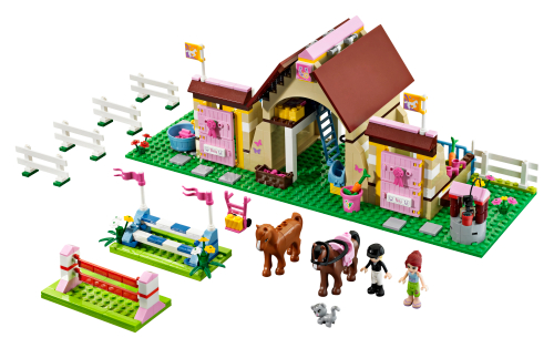 La scuderia di Heartlake — set LEGO 3189