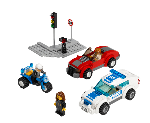 Inseguimento della Polizia — set LEGO 3648