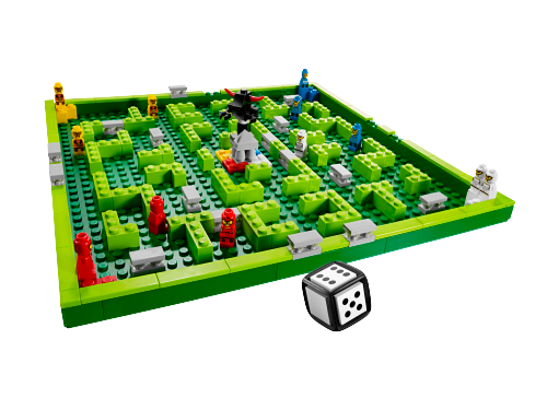 LEGO® Game Bauanleitung 3841 Minotaurus ungelocht instruction B5390
