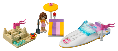 Il motoscafo di Olivia — set LEGO 3937