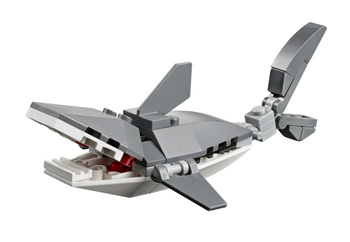 Caja de LEGO 40136 Minimodelo mensual de noviembre: Tiburón