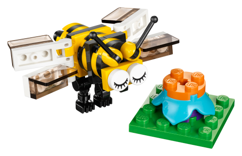 Caja de LEGO 40211 Minimodelo mensual de abril: Abeja