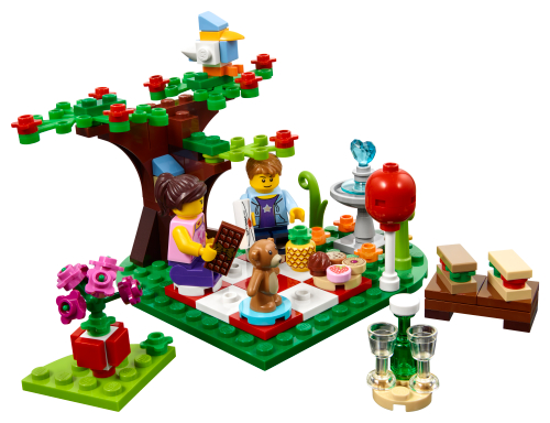 LEGO 40236 Picnic romántico de San Valentín