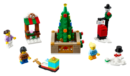 LEGO 40263 Plaza del pueblo en Navidad
