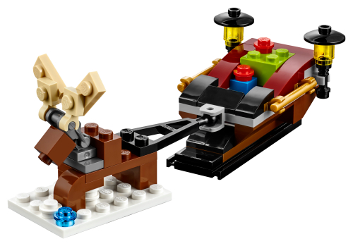 Caja de LEGO 40287 MM Dic 2018 Trineo