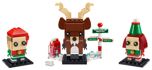 Renna, elfo ed elfa — set LEGO 40353