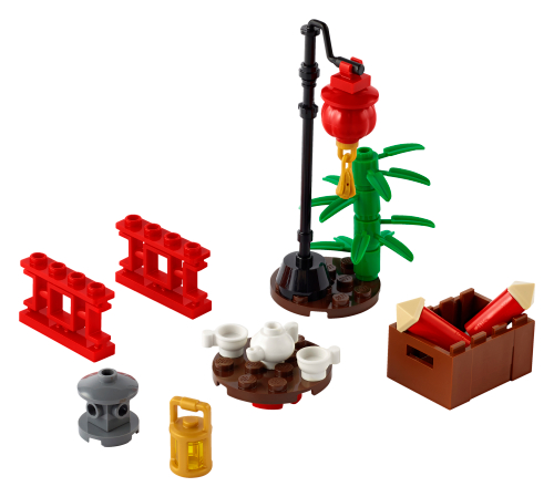Caja de LEGO 40464 xtra: Chinatown