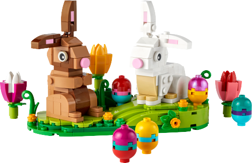 Easter Rabbits Display — LEGO set 40523