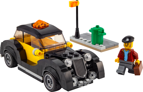 Taxi vintage — set LEGO 40532