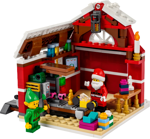 La Bottega di Babbo Natale — set LEGO 40565