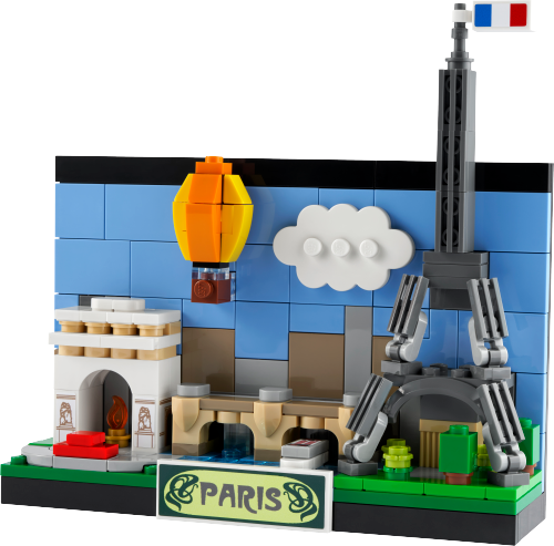 Cartolina da Parigi — set LEGO 40568