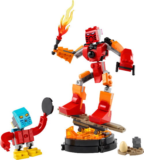 BIONICLE Tahu and Takua — LEGO set 40581