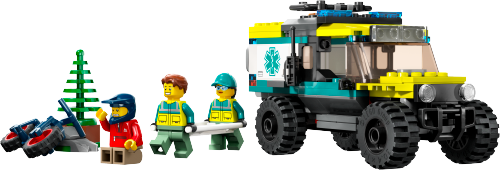 Fuoristrada 4x4 per soccorsi — set LEGO 40582