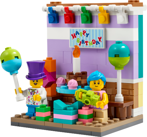 Diorama di compleanno — set LEGO 40584